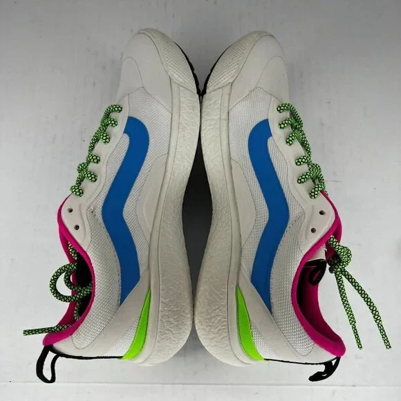 Vans Unisex 721356 Exo Neon White Blue Ultra Range Size M4.5 W6 Running Shoes - Picture 6 of 9